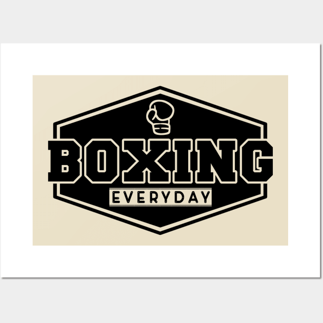 Boxing everyday Wall Art by Rezall Revolution